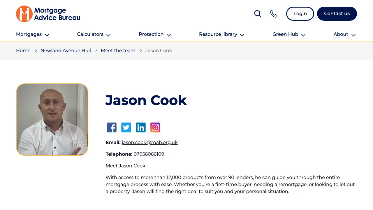 Lets Talk Mortgages Hull website preview