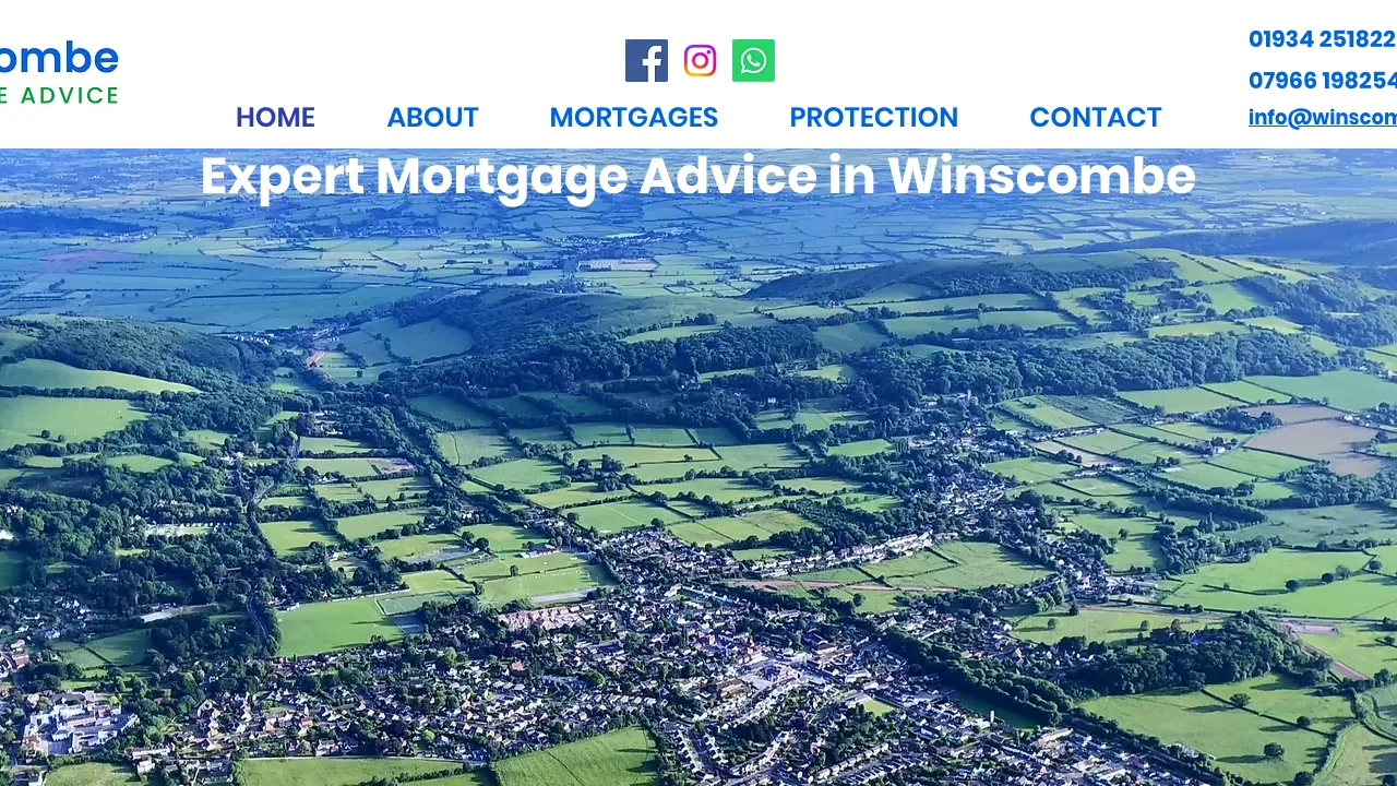 Winscombe Mortgage Advice website preview