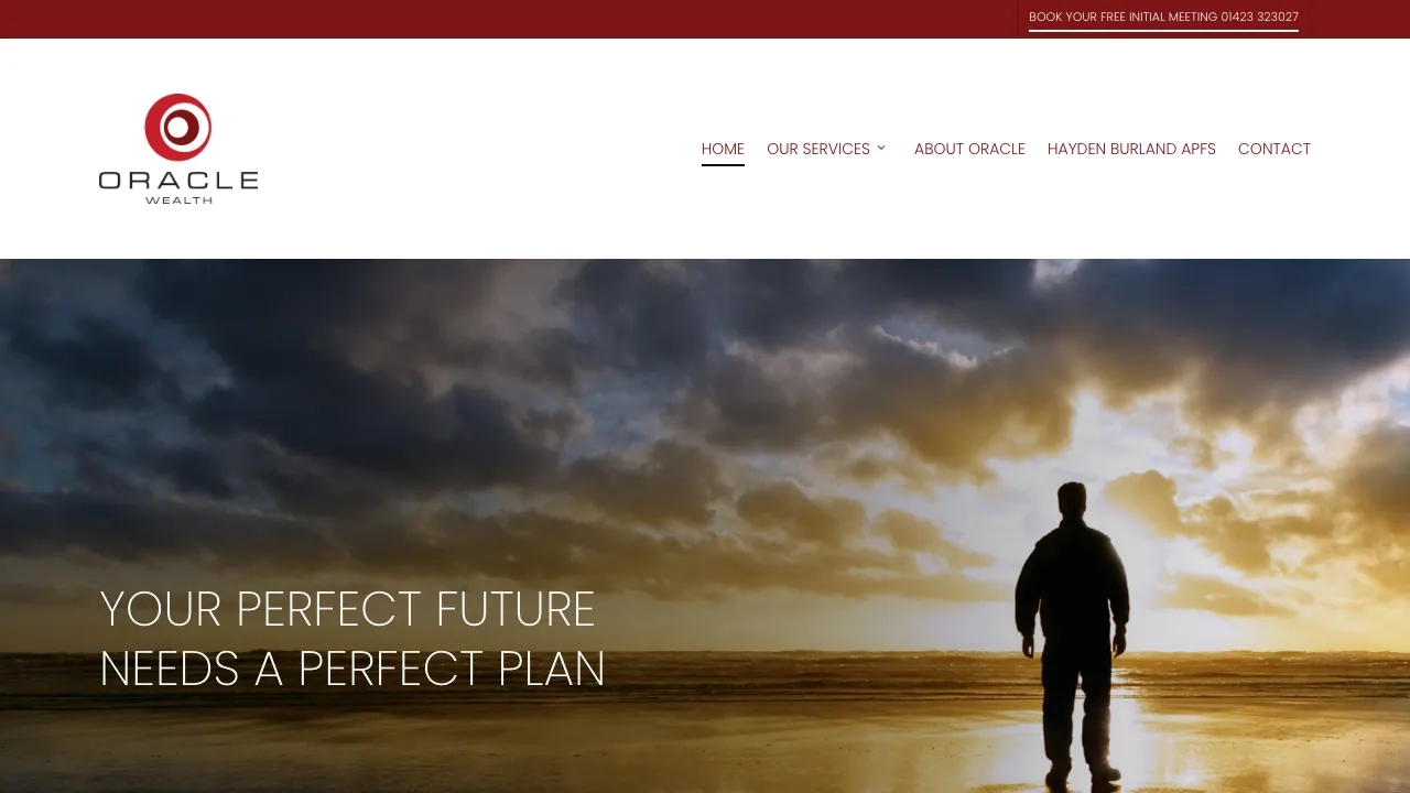 Oracle Wealth Ltd website preview
