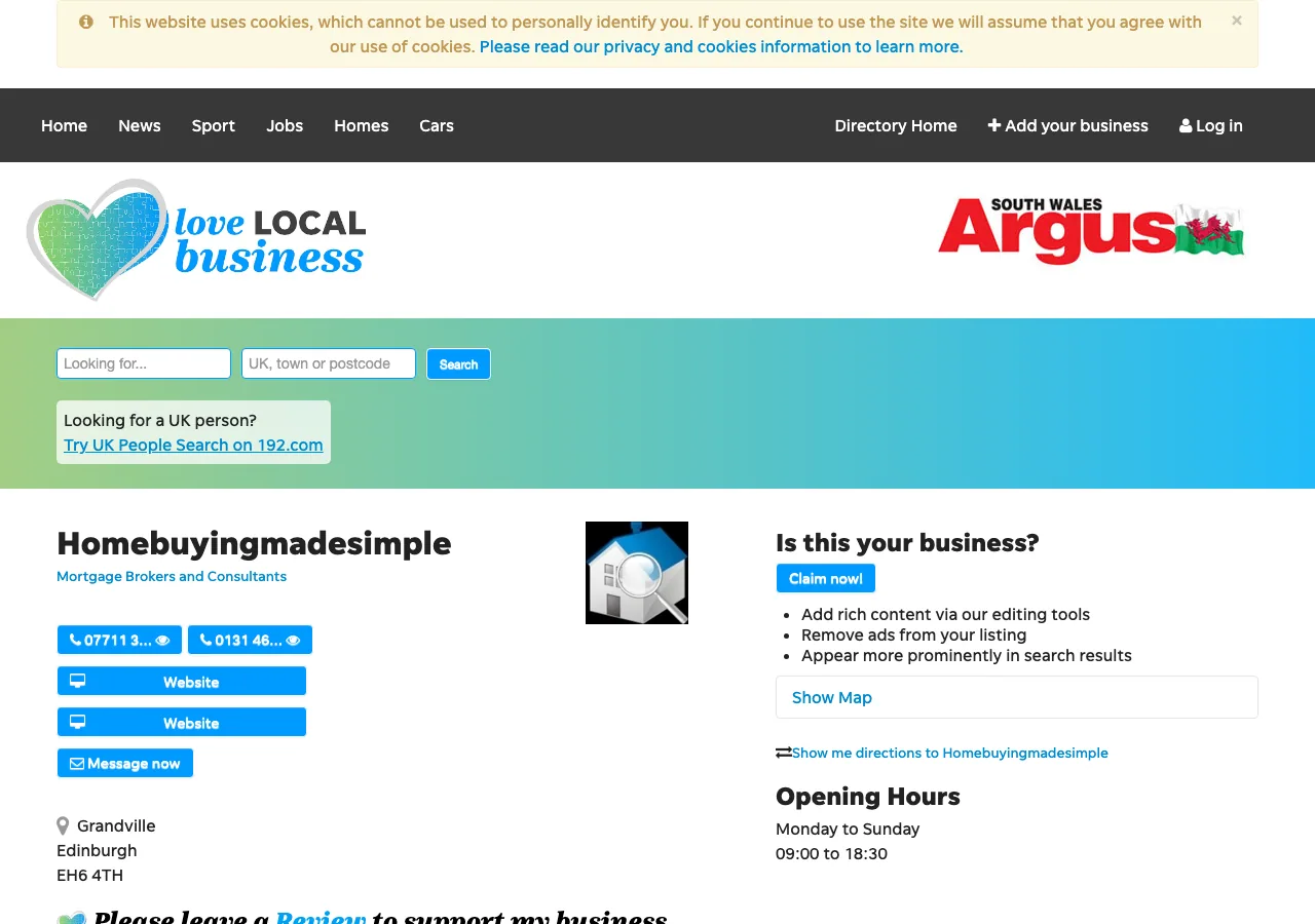 HomeBuyingMadeSimple website preview