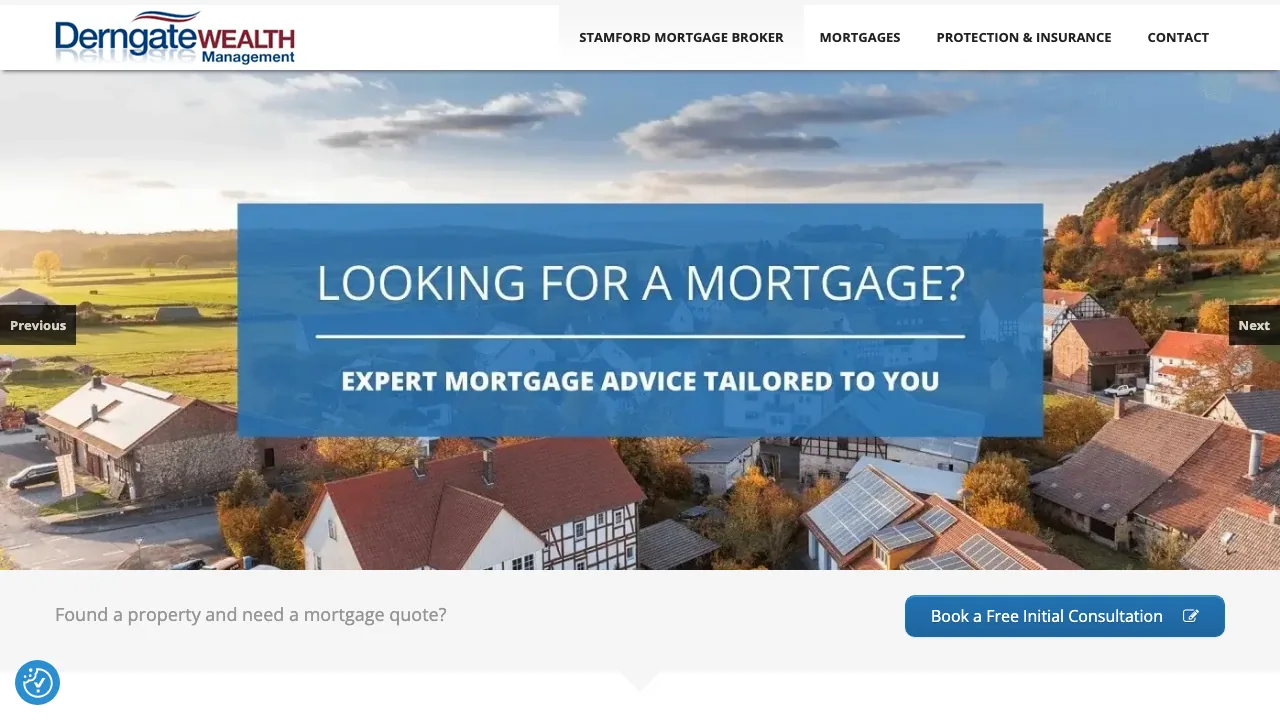 Stamford Mortgage Advice website preview