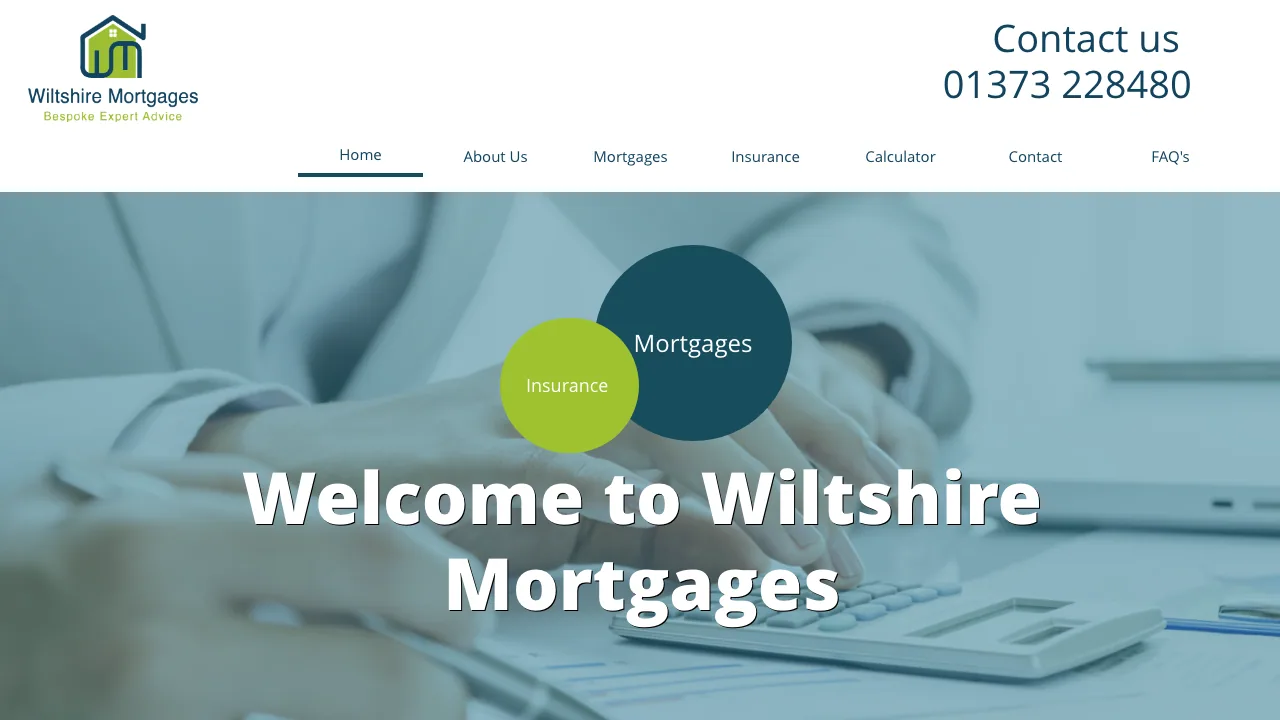 Wiltshire Mortgages website preview