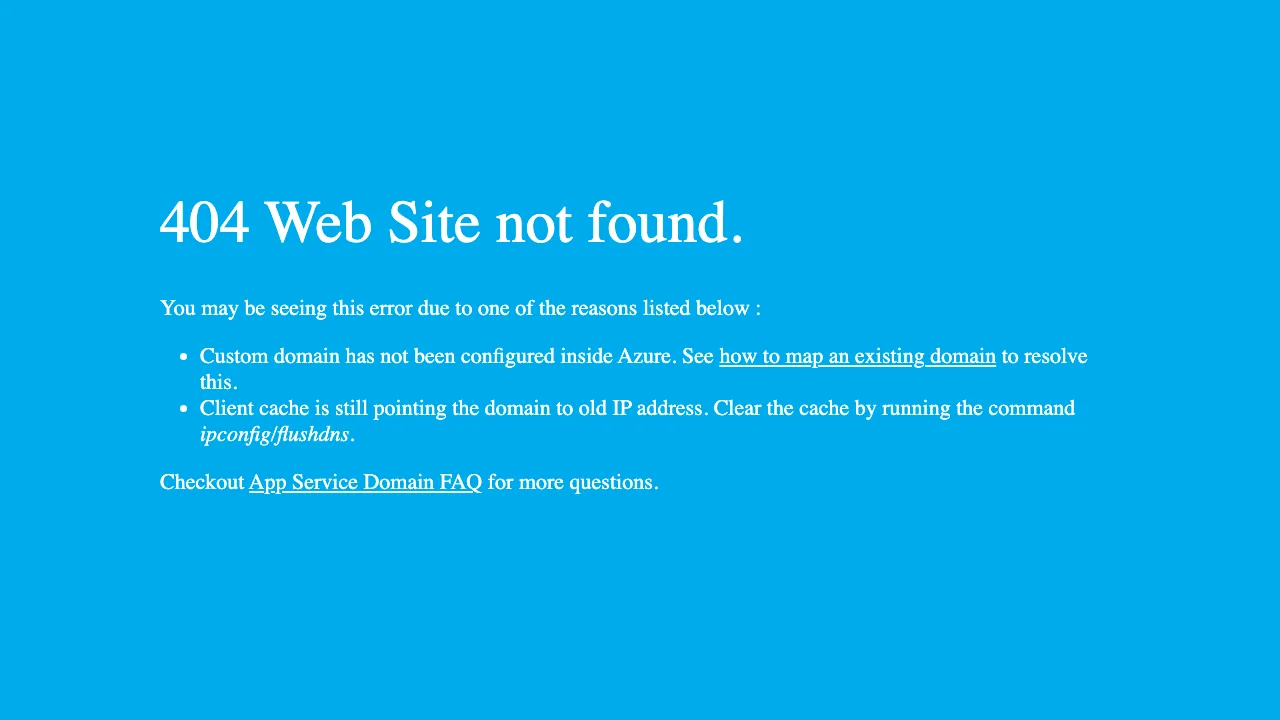 Azoras website preview