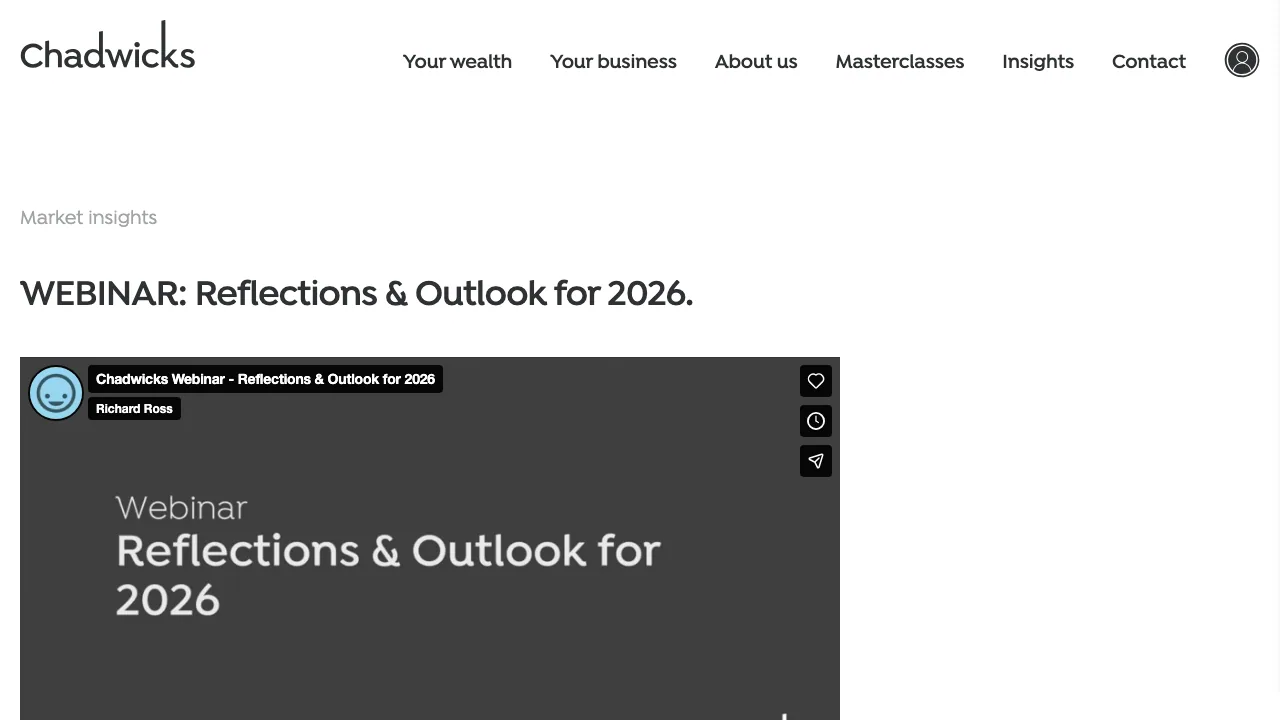 Chadwicks Limited website preview