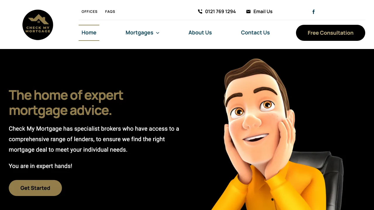 Check My Mortgage website preview