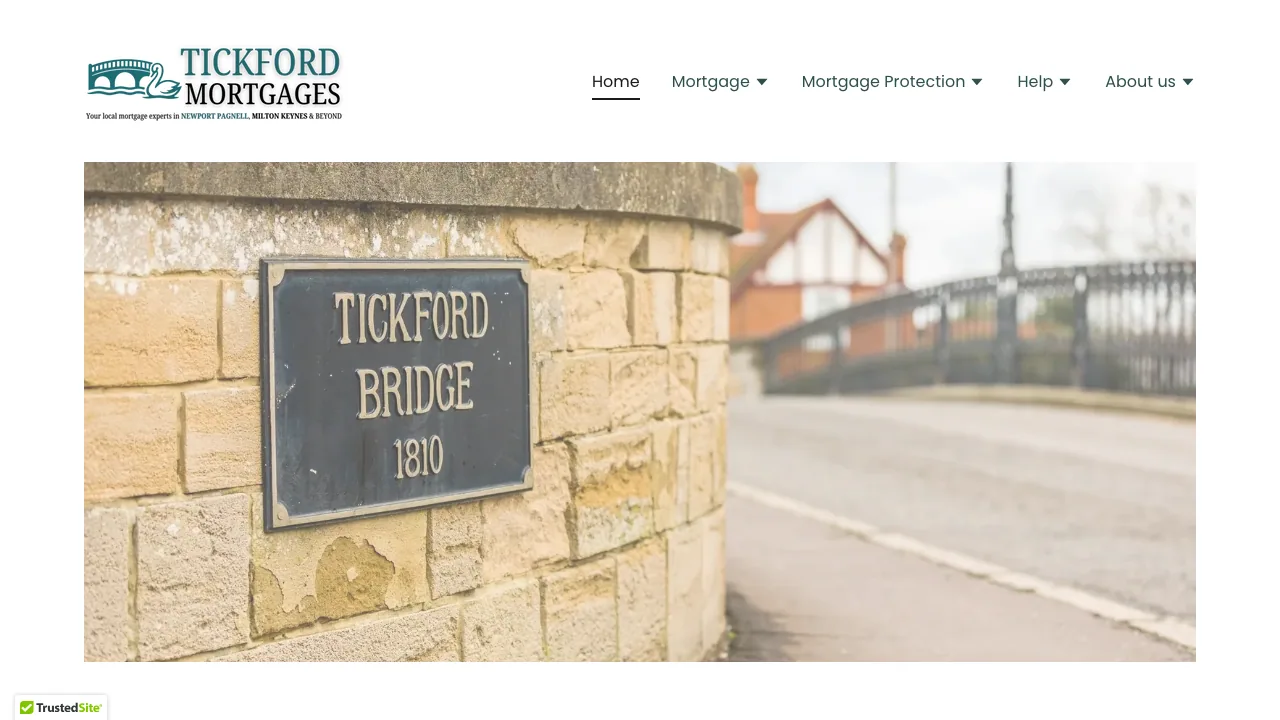 Tickford Mortgages website preview
