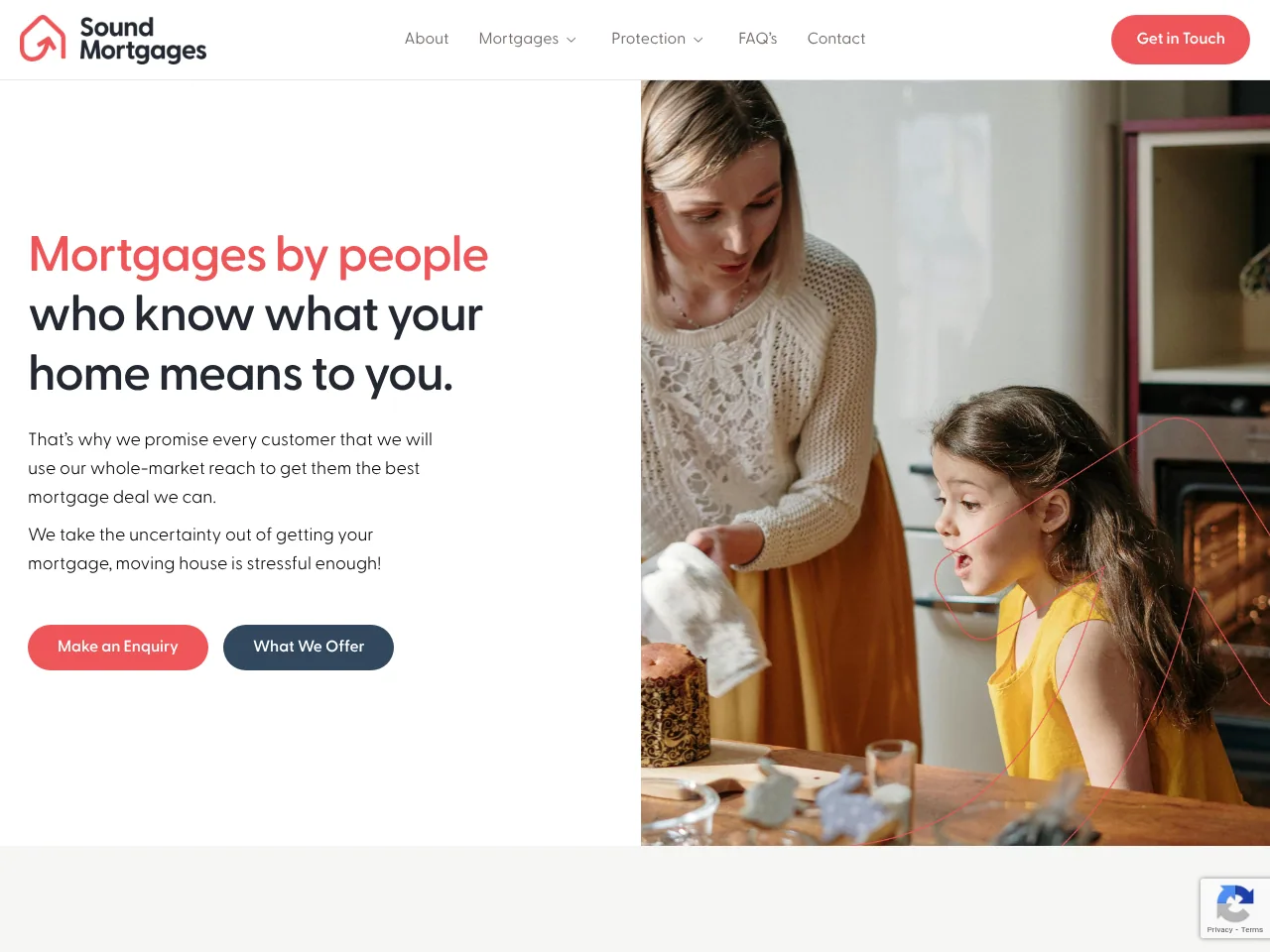 Sound Mortgages website preview