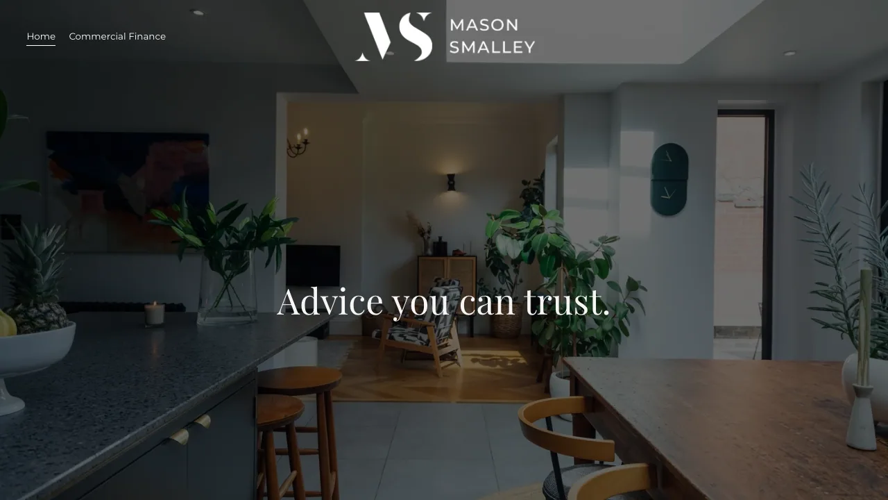 Mason Smalley website preview