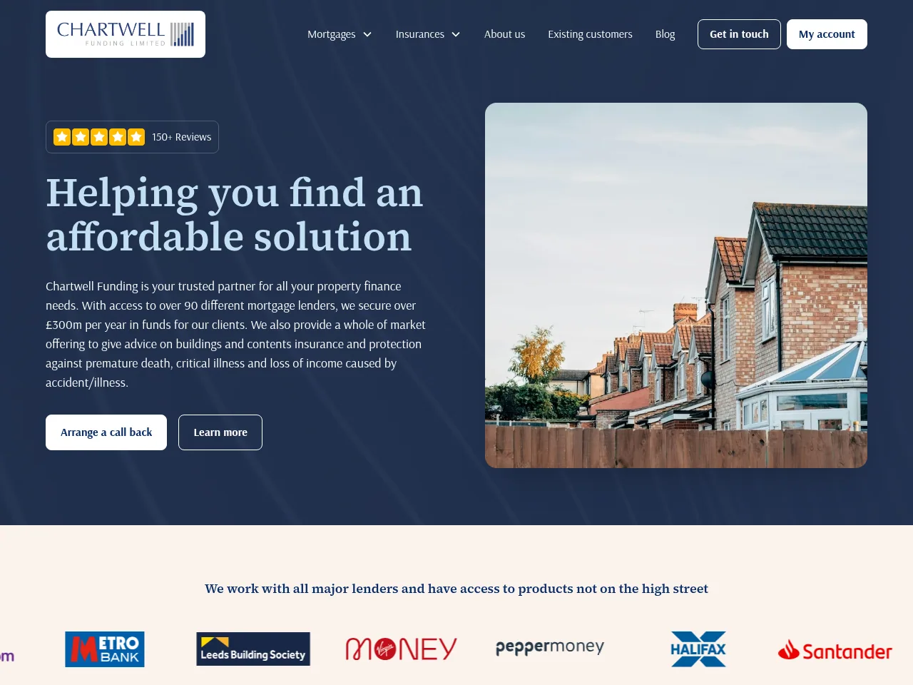 Chartwell Funding website preview