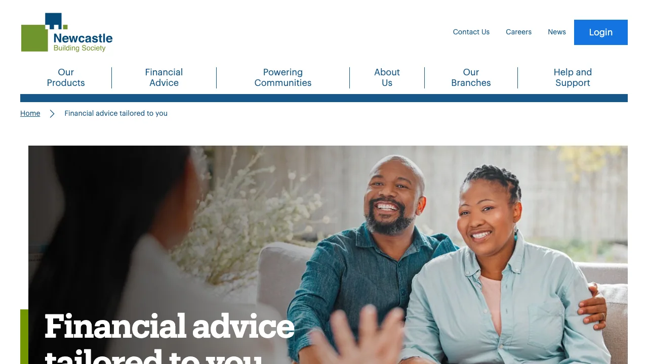 Newcastle Financial Advisers website preview