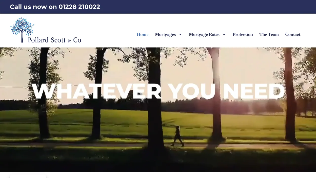 Pollard Scott & Co website preview