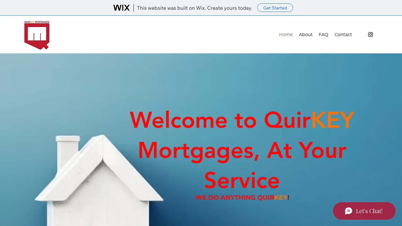 QuirKEY Mortgages Ltd website preview