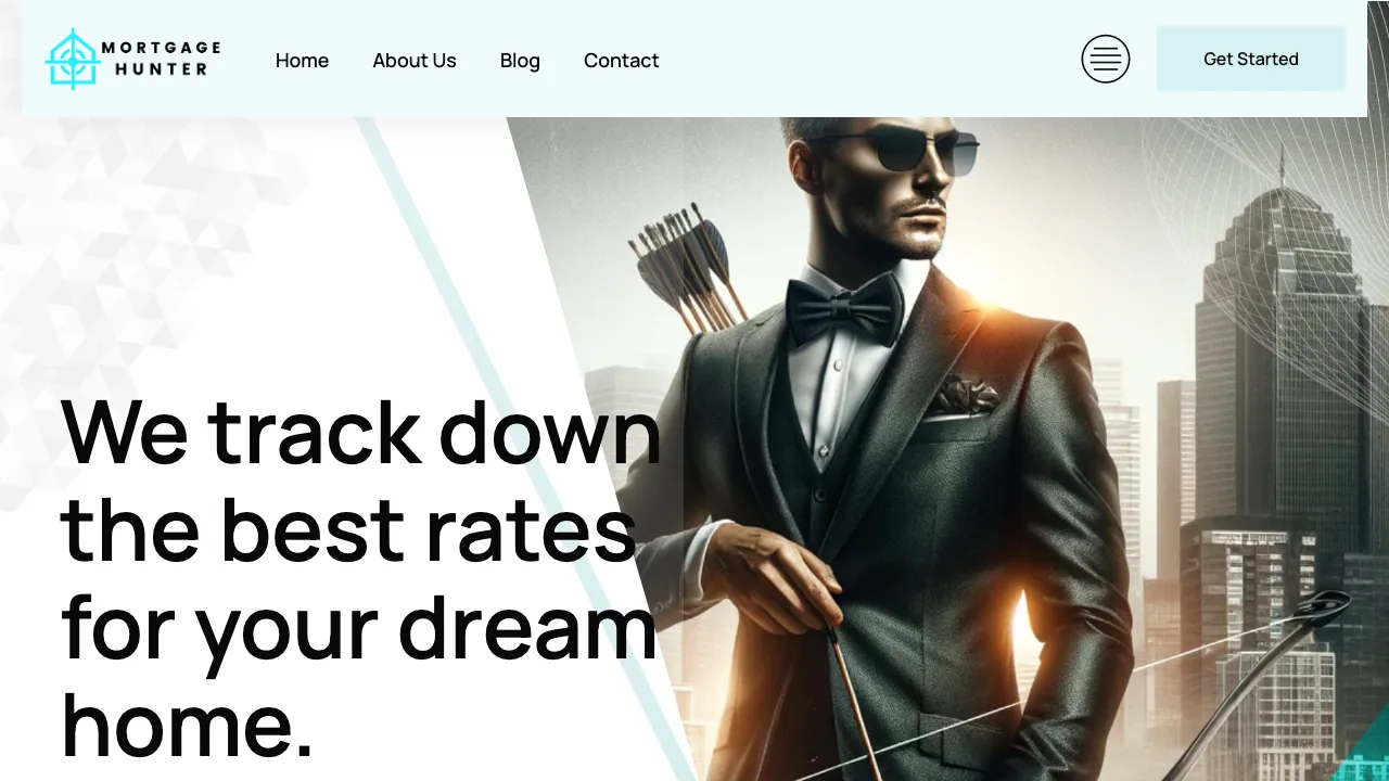 Poole Mortgage Hunter website preview