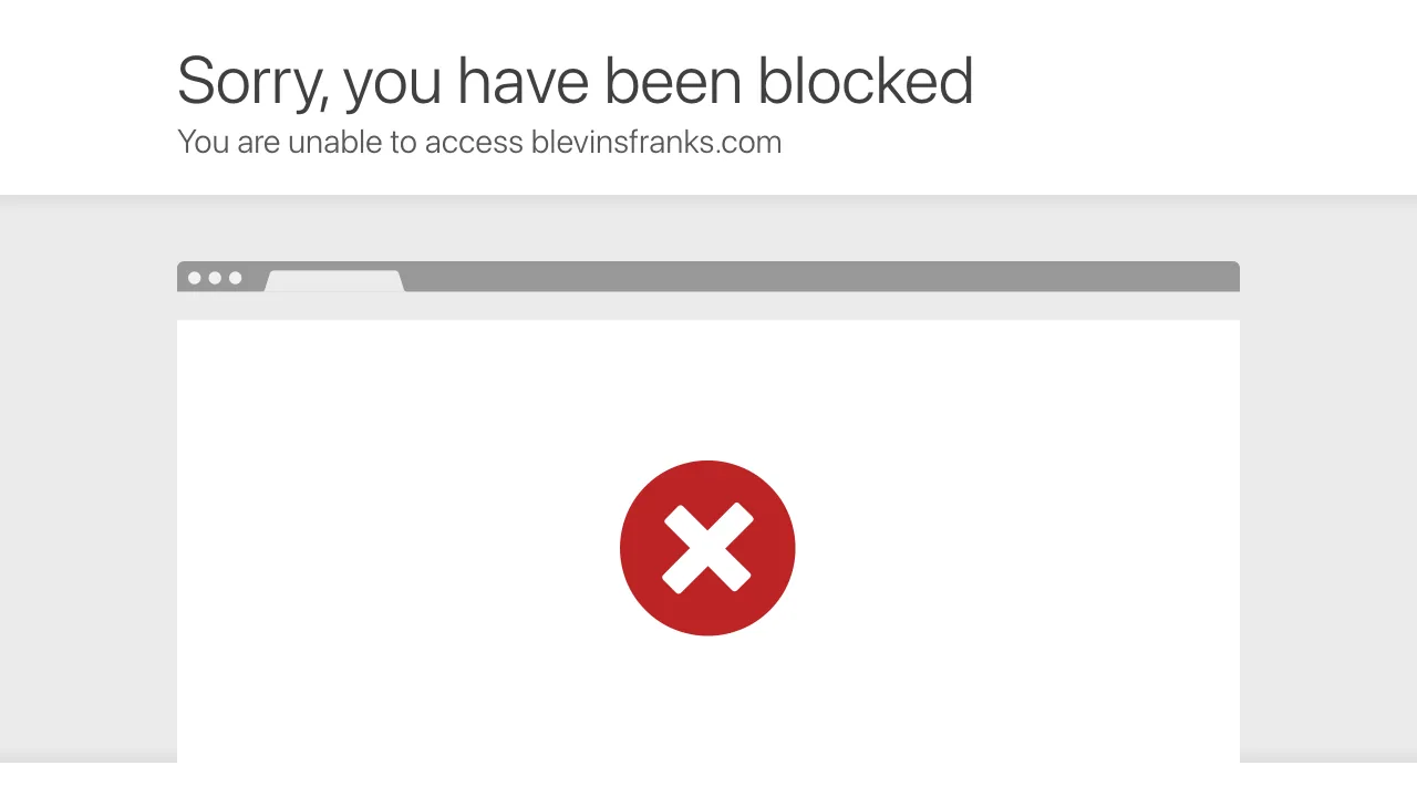 Blevins Franks website preview