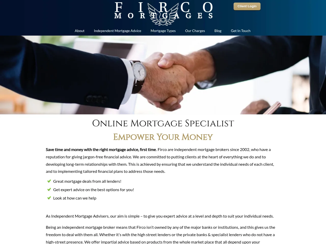 Firco website preview