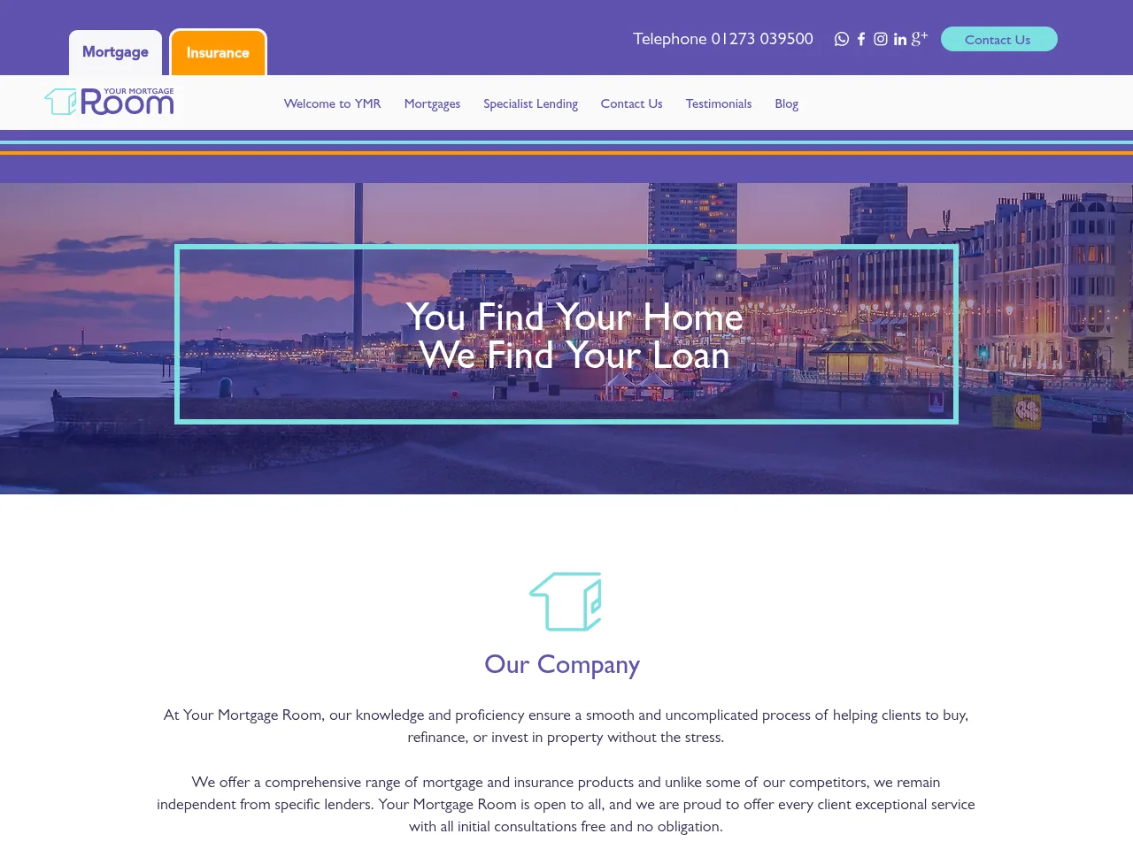 Your Mortgage Room website preview