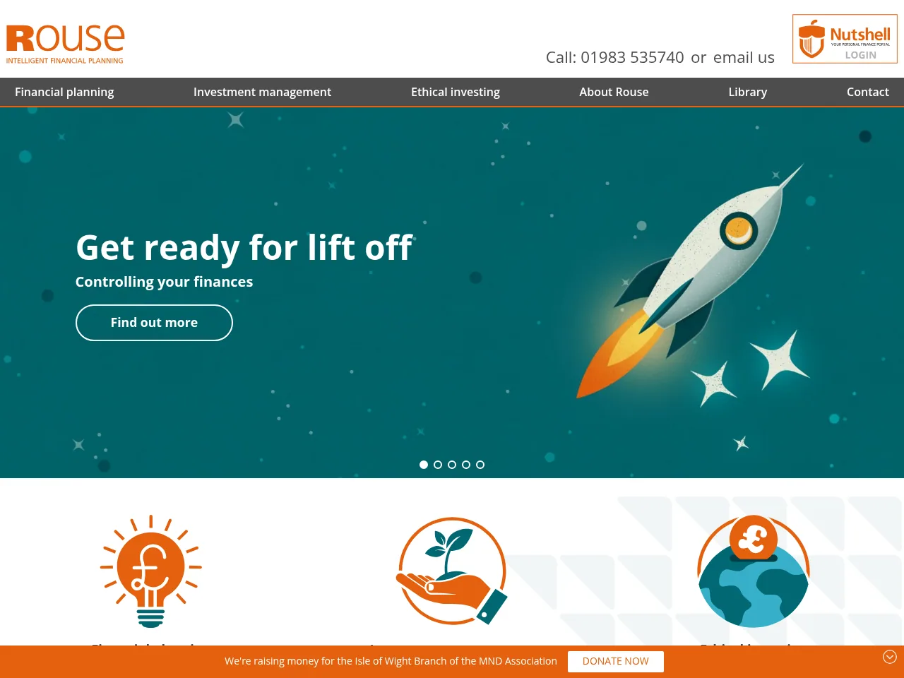 Rouse Limited website preview