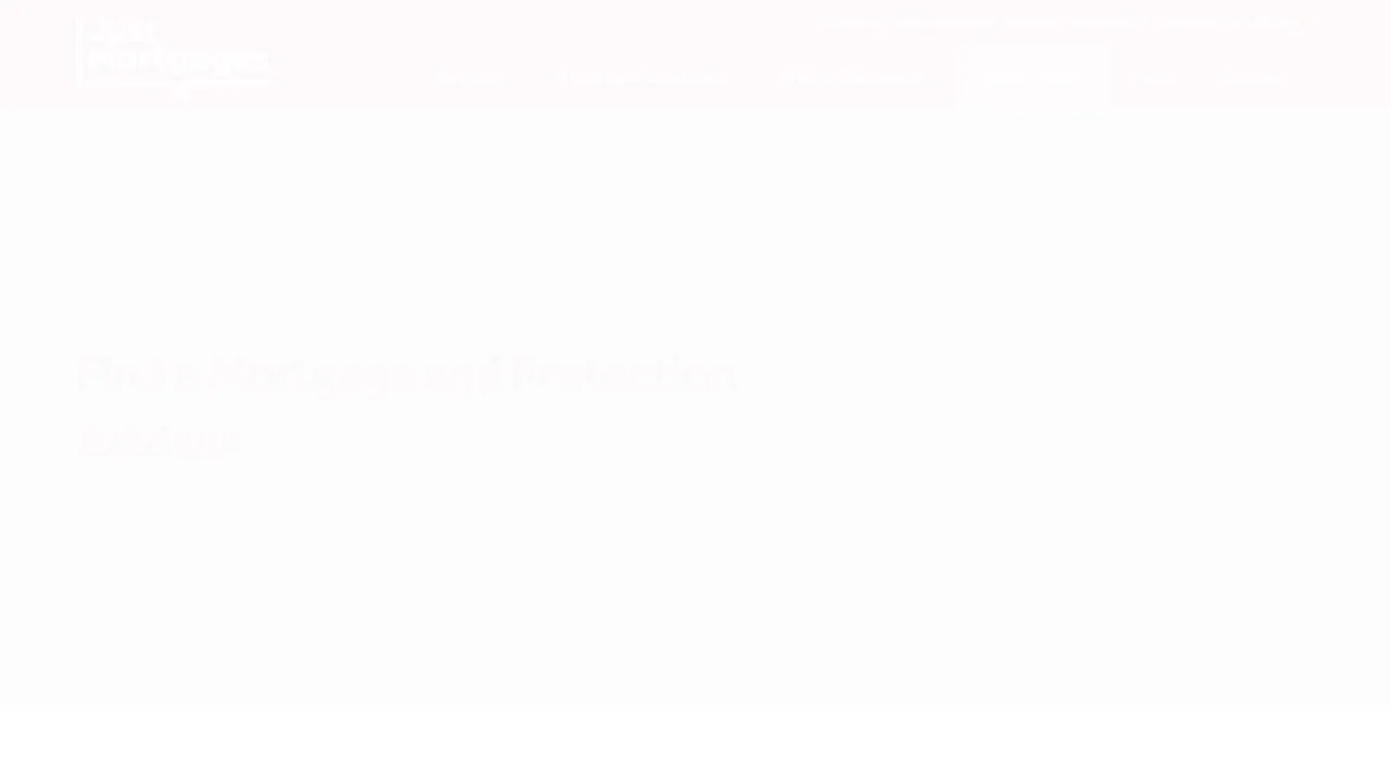 Glenn Shaw Just Mortgages website preview