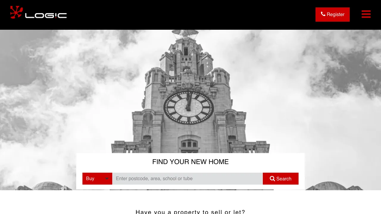 Logic Estates website preview