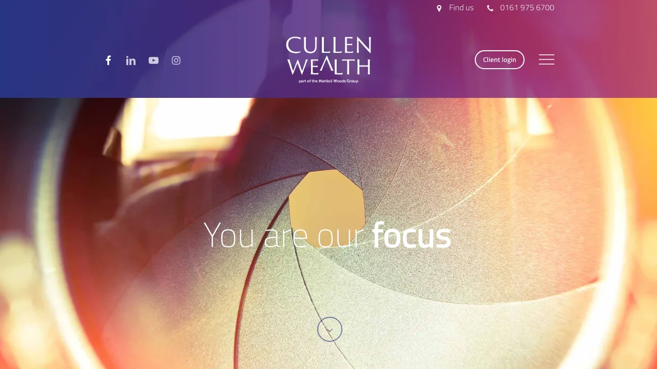 Cullen Wealth website preview