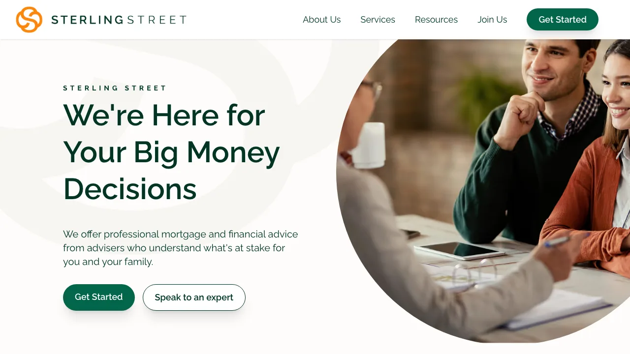 Sterling Street website preview