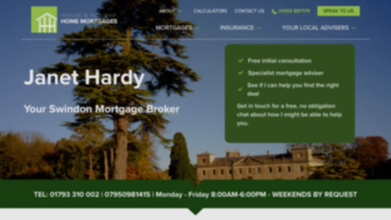HHH Mortgages Swindon website preview