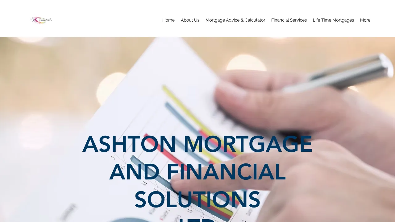 Ashton Mortgage & Financial Solutions website preview