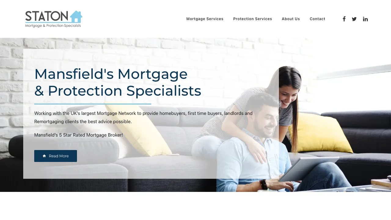 Staton Mortgage & Protection Specialists website preview