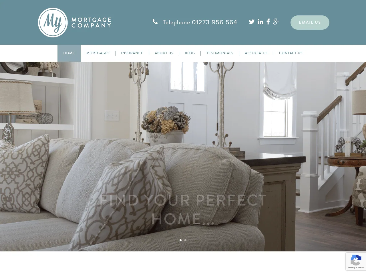 My Mortgage Company website preview