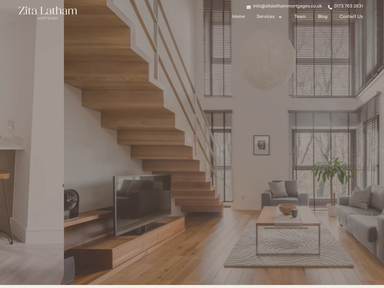 Zita Latham Mortgages website preview