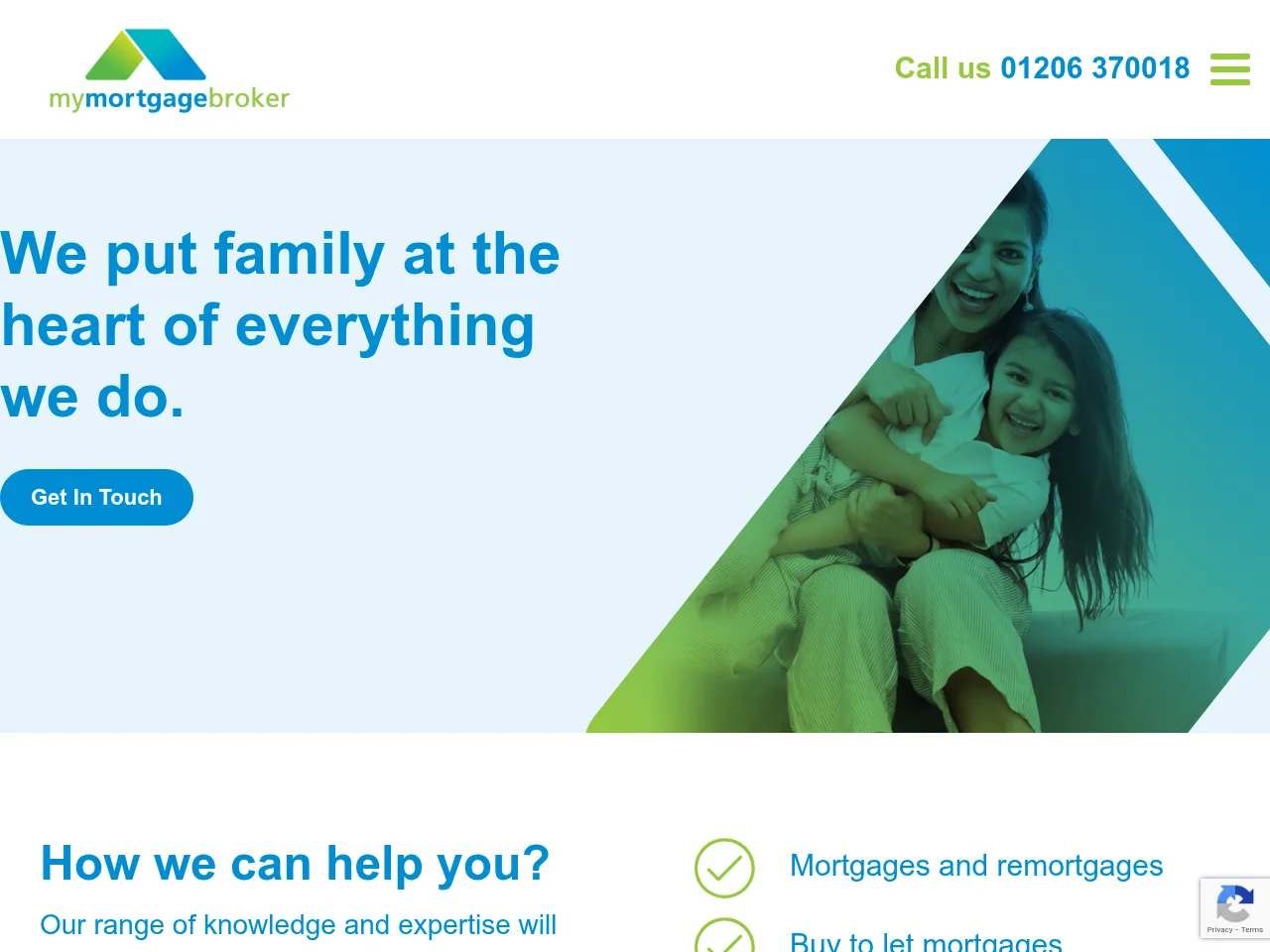 My Mortgage Broker website preview