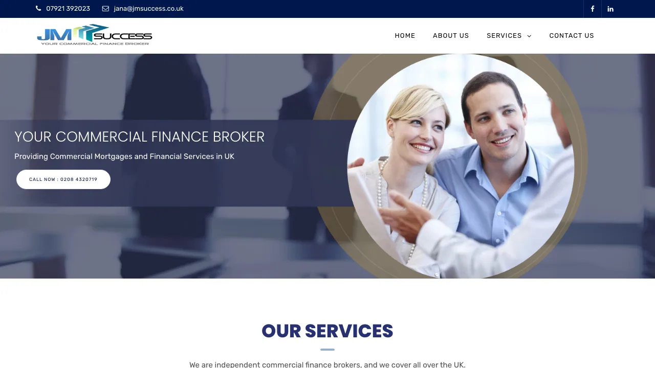 JM Success Ltd website preview