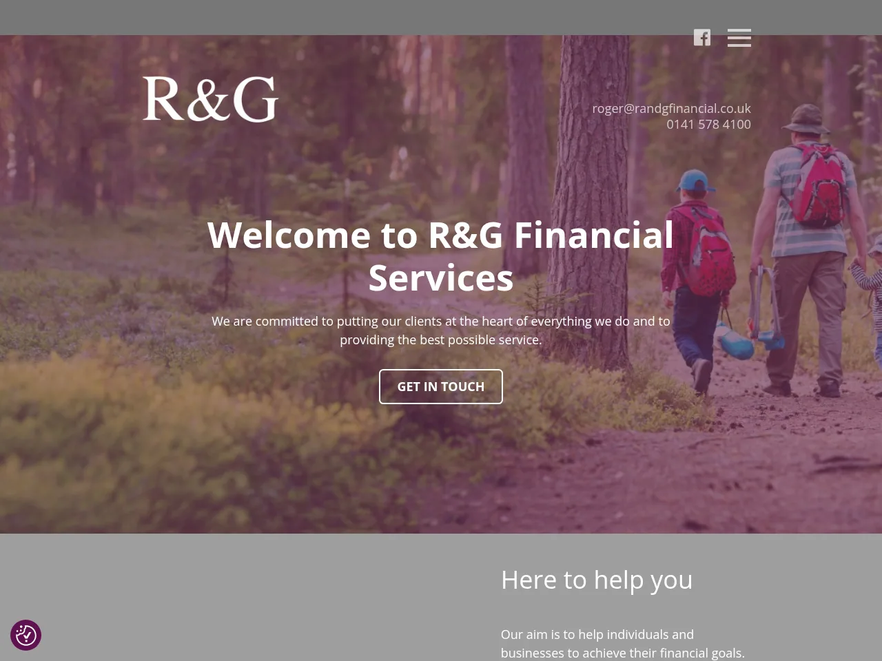 R&G Financial Services website preview