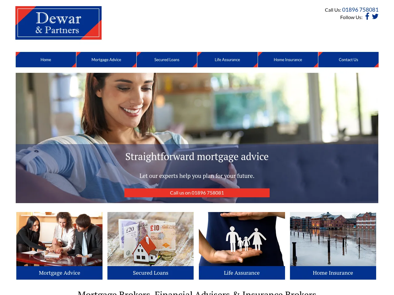 Dewar & Partners website preview