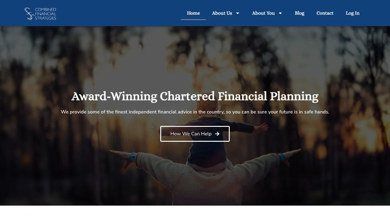 Combined Financial Strategies Ltd website preview