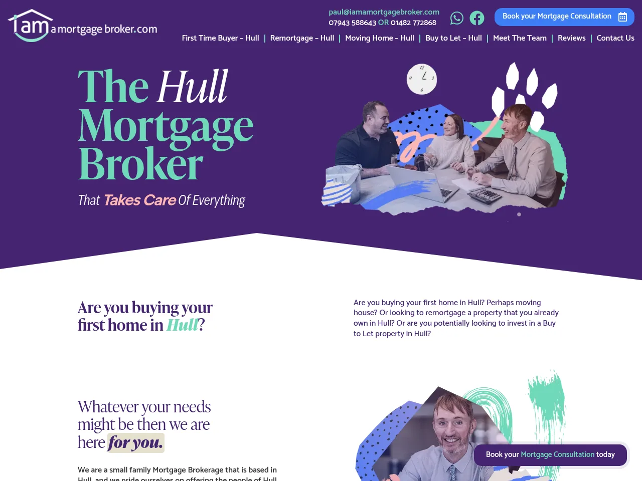 TheHullMortgageBroker website preview