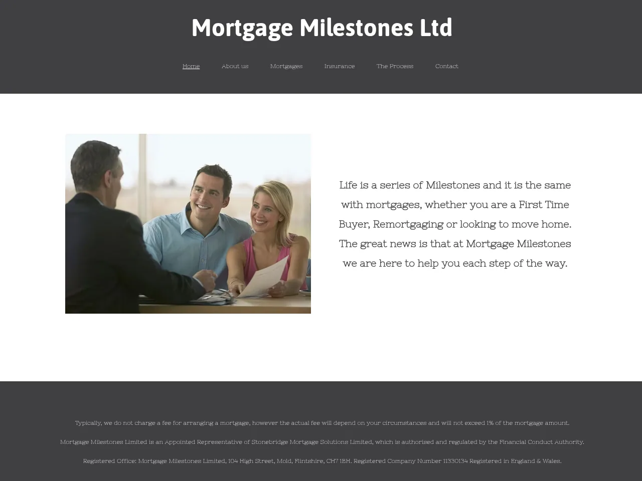 Mortgage Milestones Ltd website preview