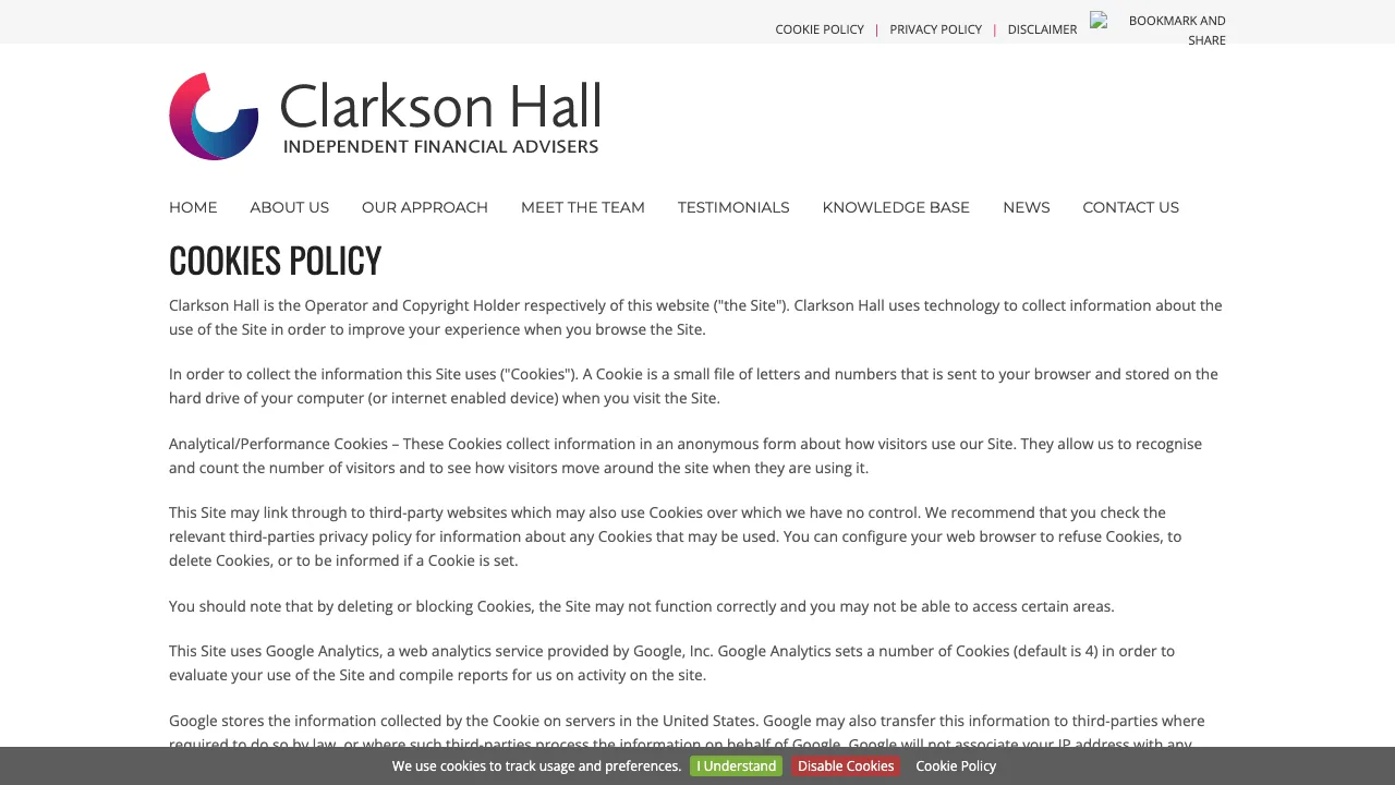 Clarkson Hall website preview