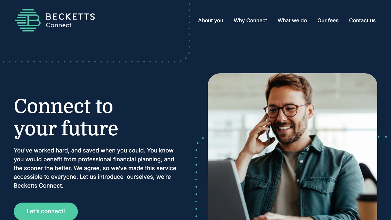 Becketts Connect Ltd website preview