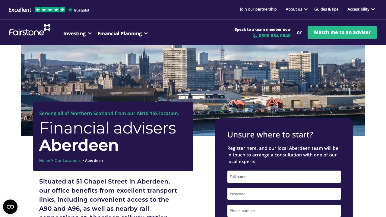 City Gate Aberdeen Ltd website preview