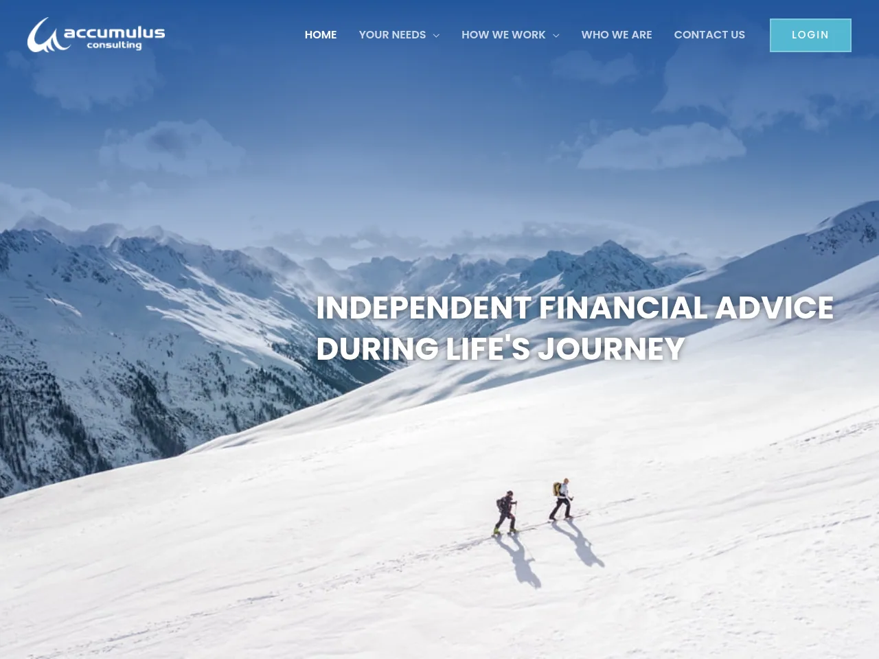 Accumulus Consulting website preview