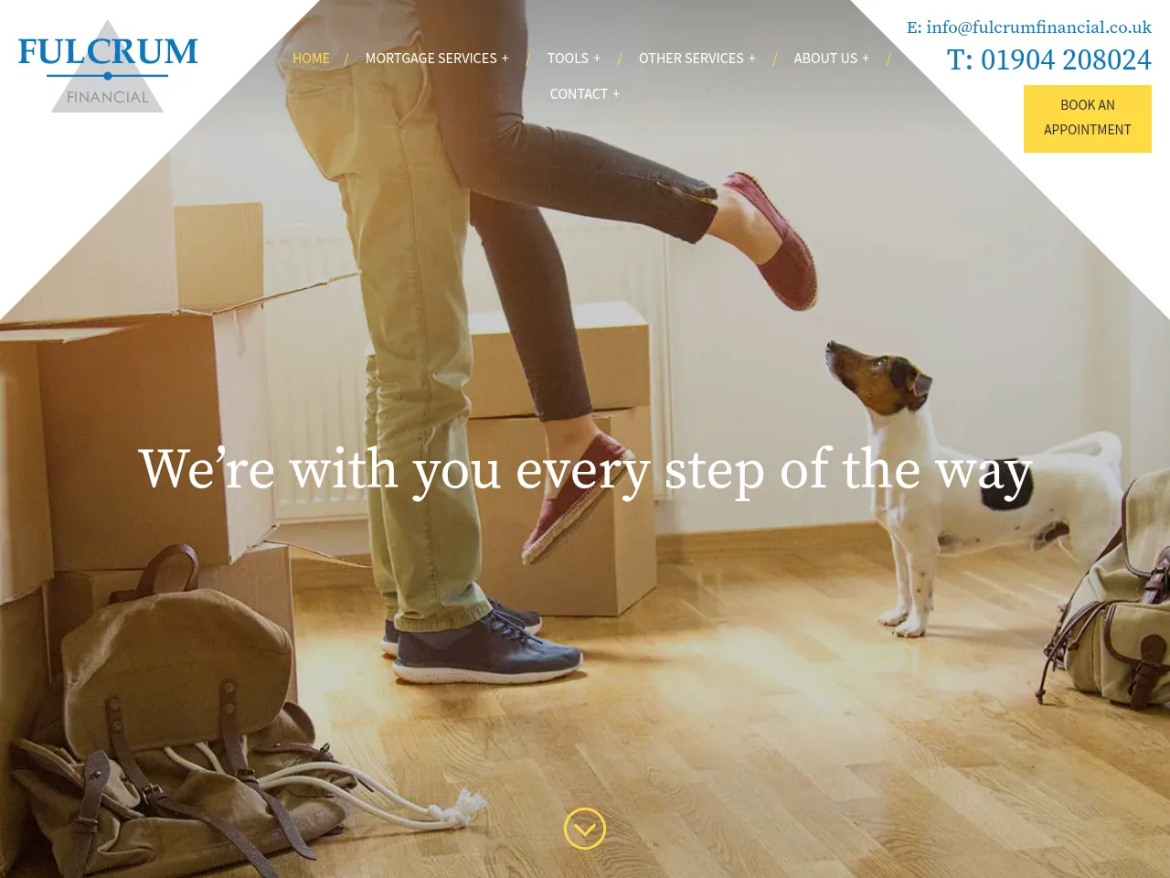 Fulcrum Financial website preview