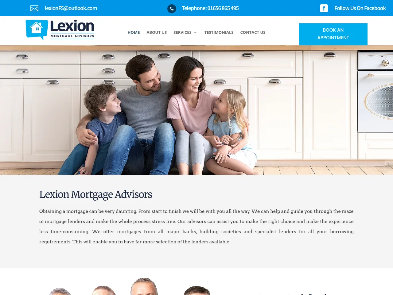Lexion Mortgage Advisors website preview