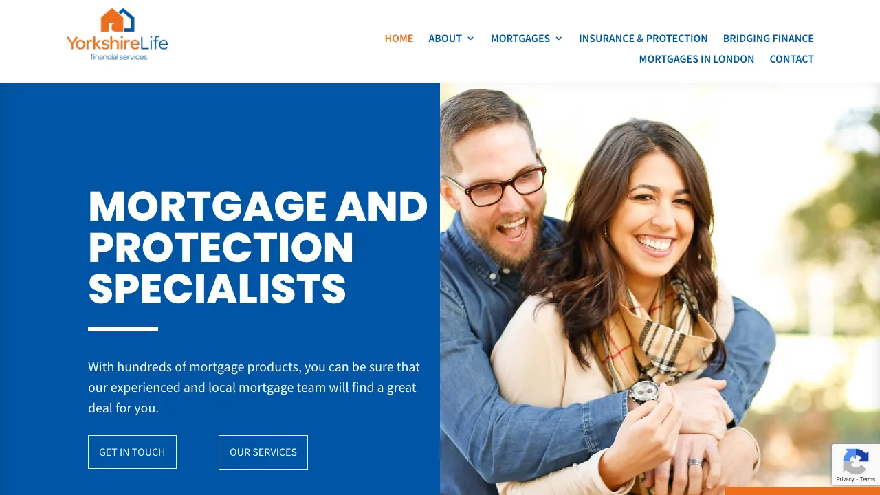 Yorkshire Life Financial Services Ltd website preview