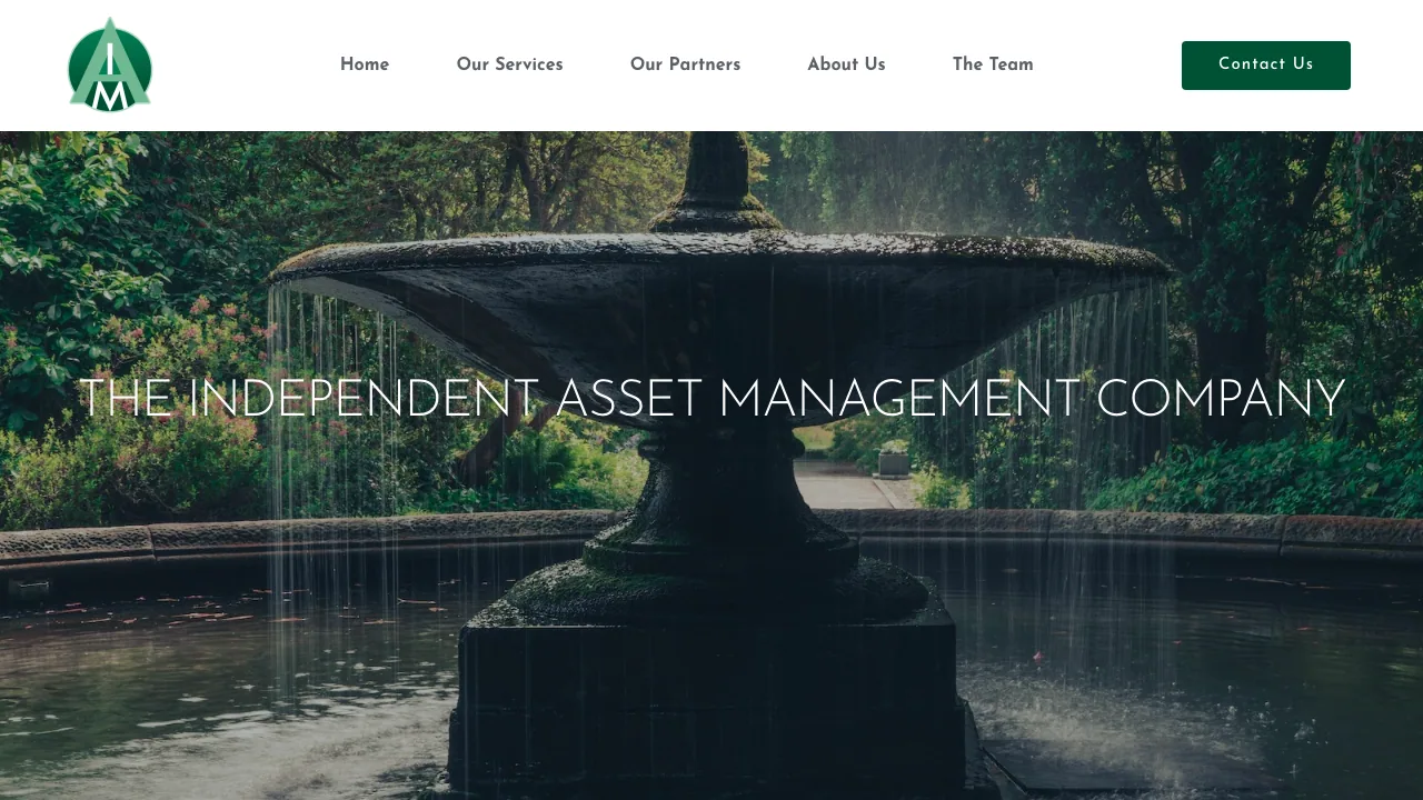 The Independent Asset Management Co website preview
