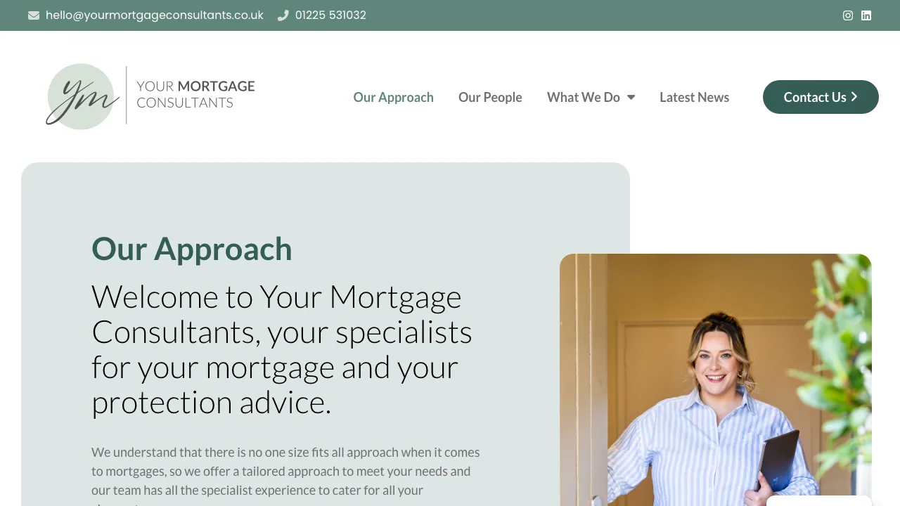 Your Mortgage Consultants website preview