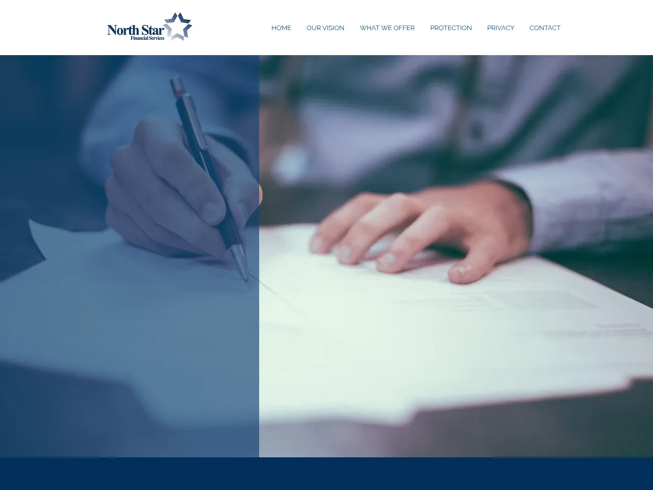 North Star website preview