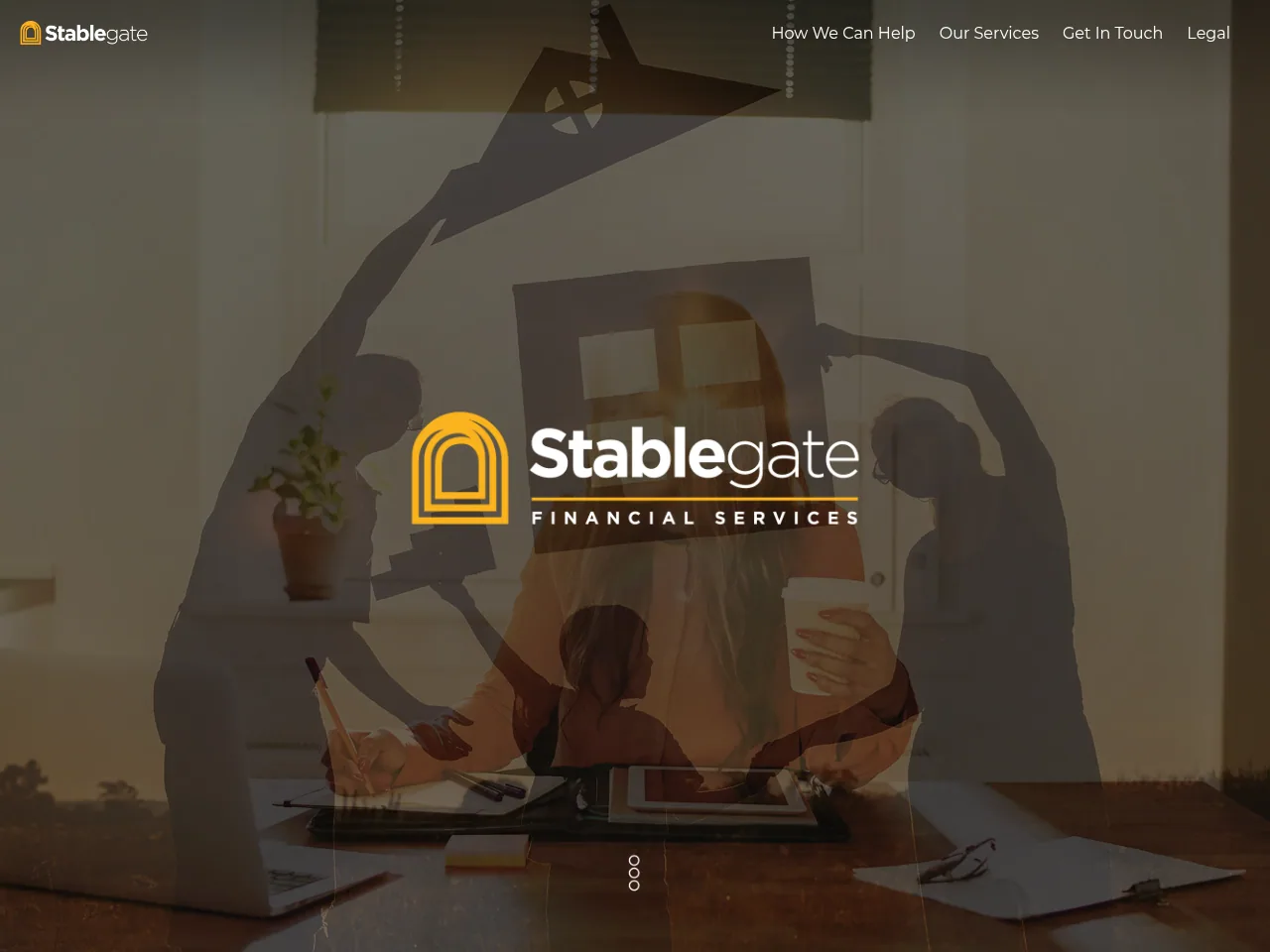 Stablegate Financial Services website preview