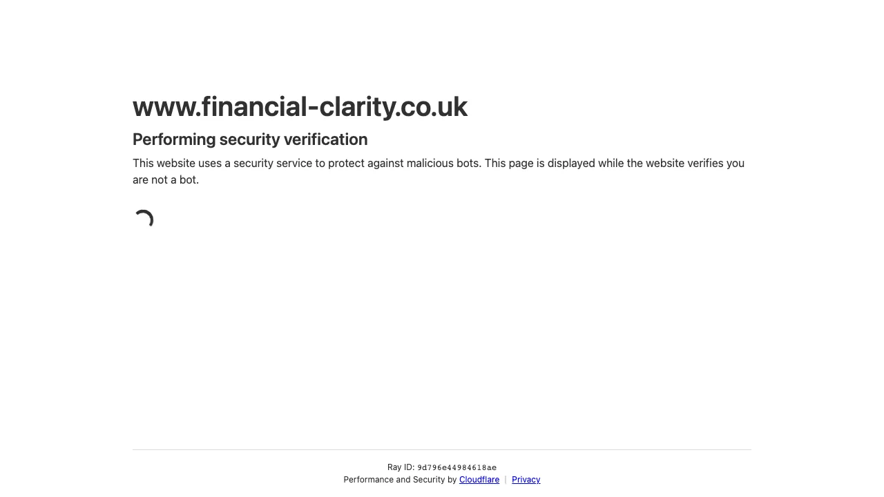 Financial Clarity website preview