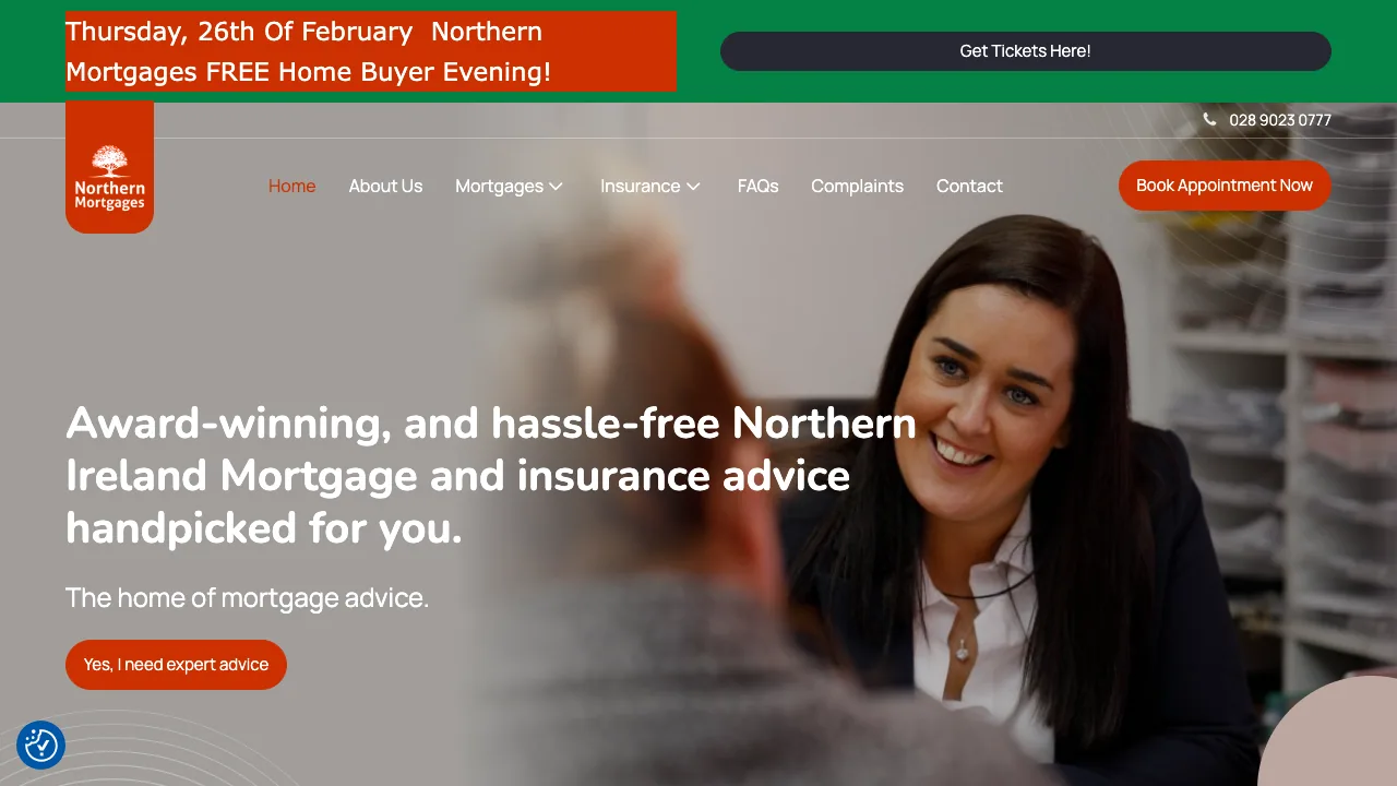 Northern Mortgages website preview